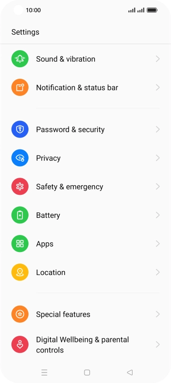 Press Notification & status bar. Press Notification & status bar.