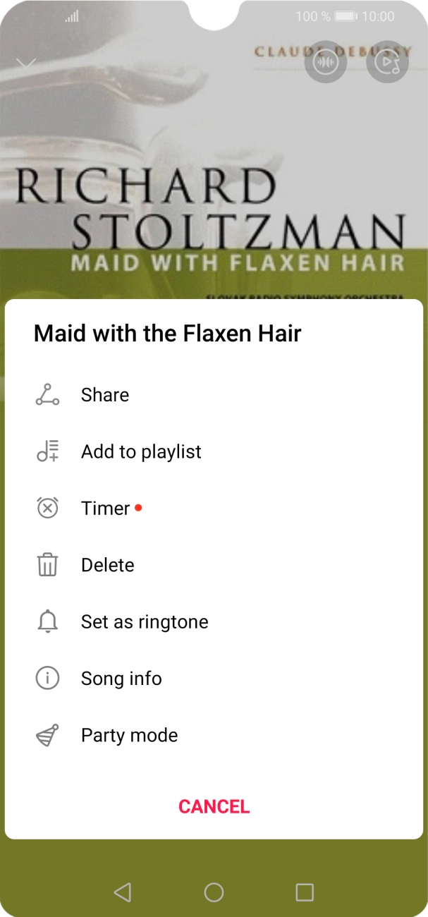 Press Add to playlist.