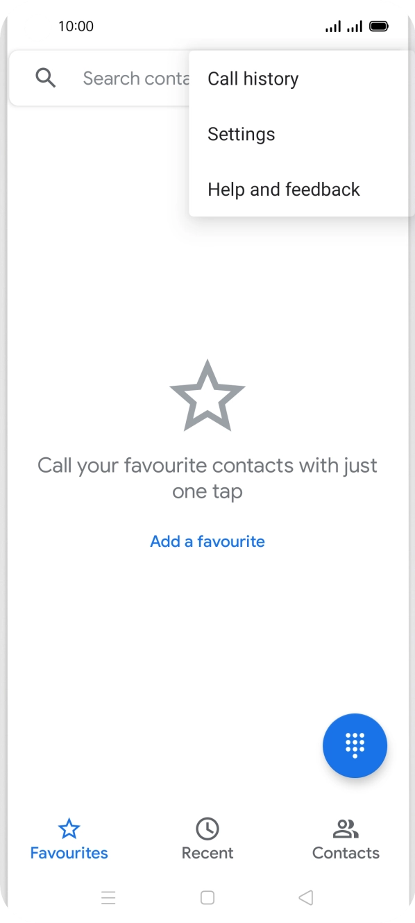 Press Settings. Press Settings.