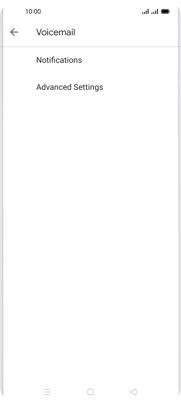 Press Advanced Settings.