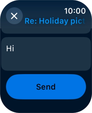 Press Send.