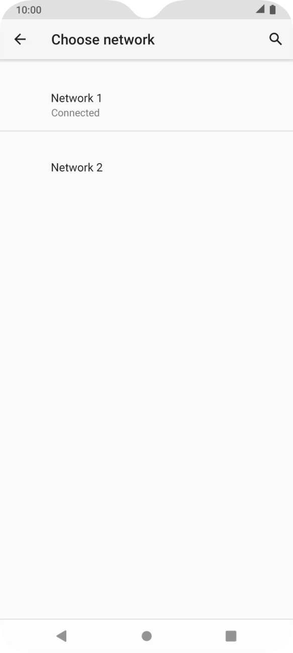 Press the Return key.