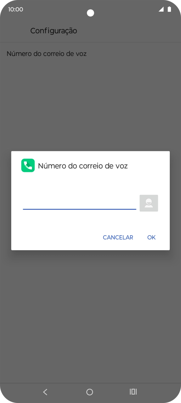 Introduza 123 e prima OK.