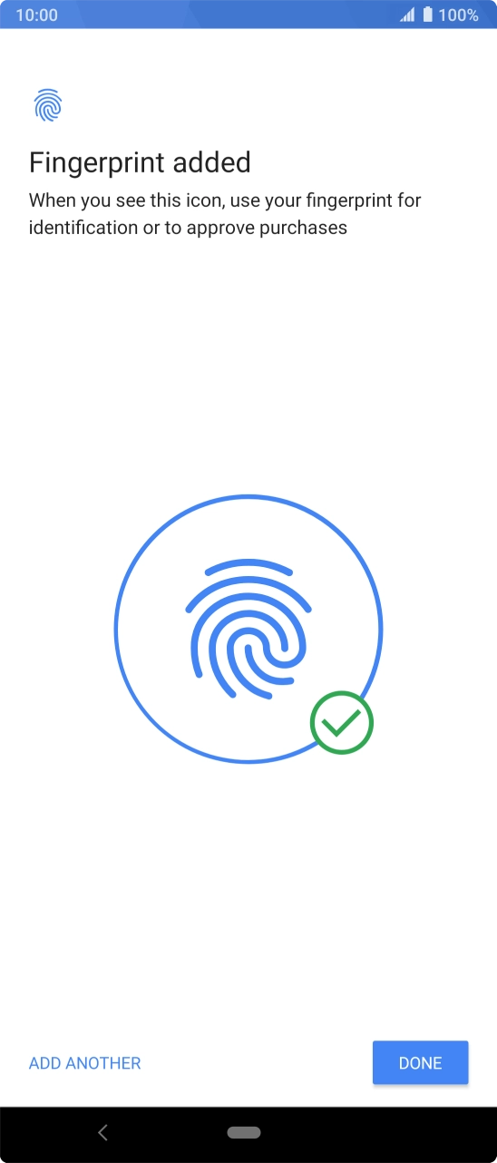 Press DONE. Press DONE.