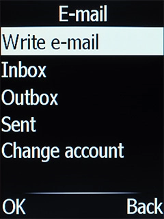 Select Change account.