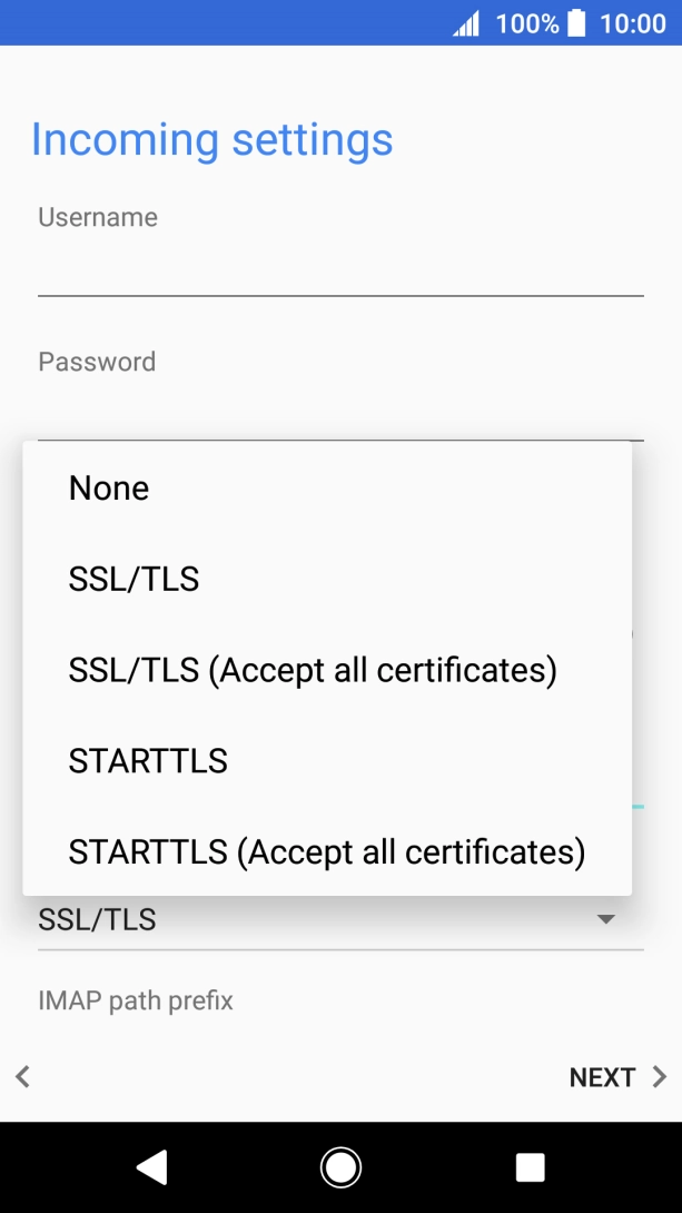 Press None to turn off the function. Press None to turn off the function.