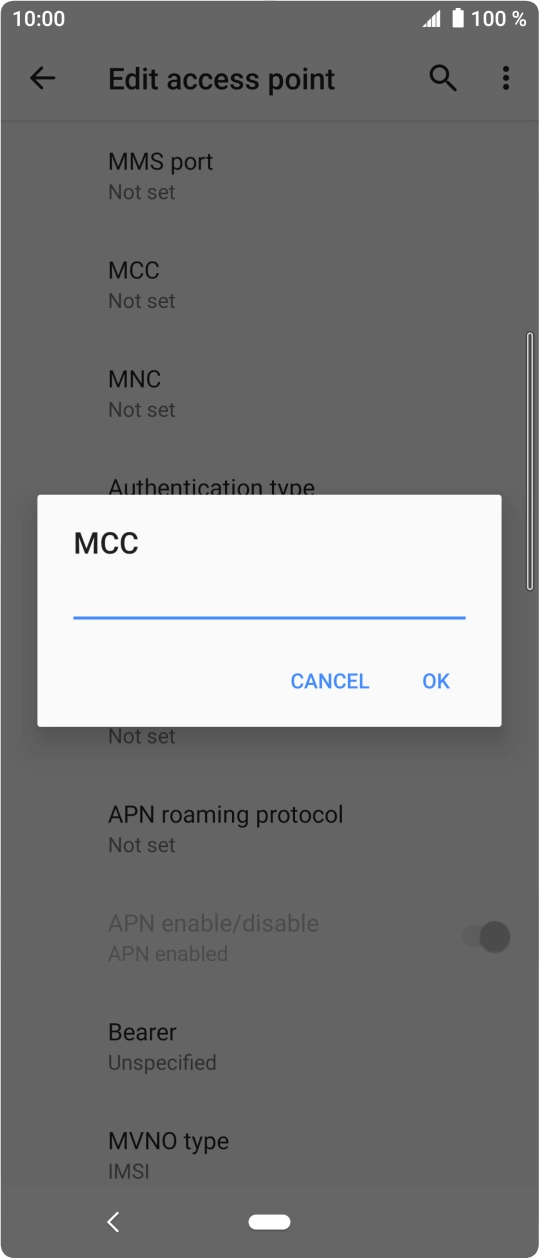 Key in 234 and press OK. Key in 234 and press OK.