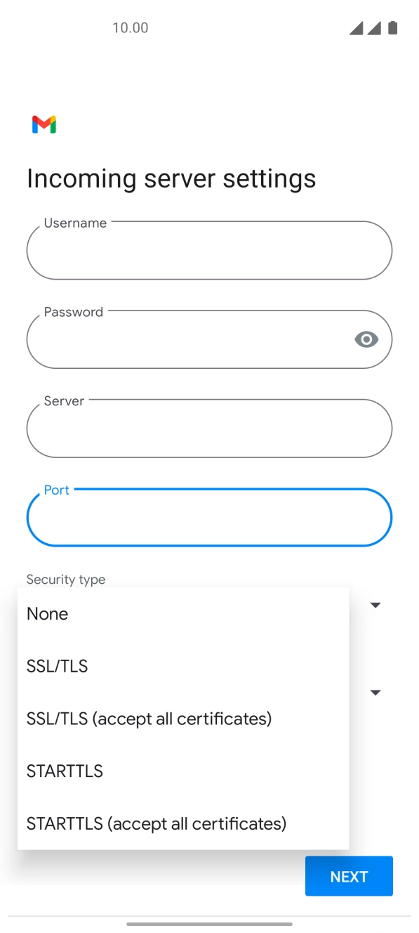 Press None. Press None.