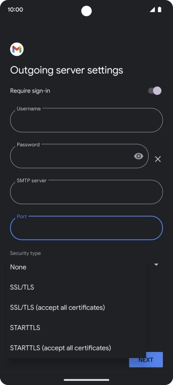Press None. Press None.