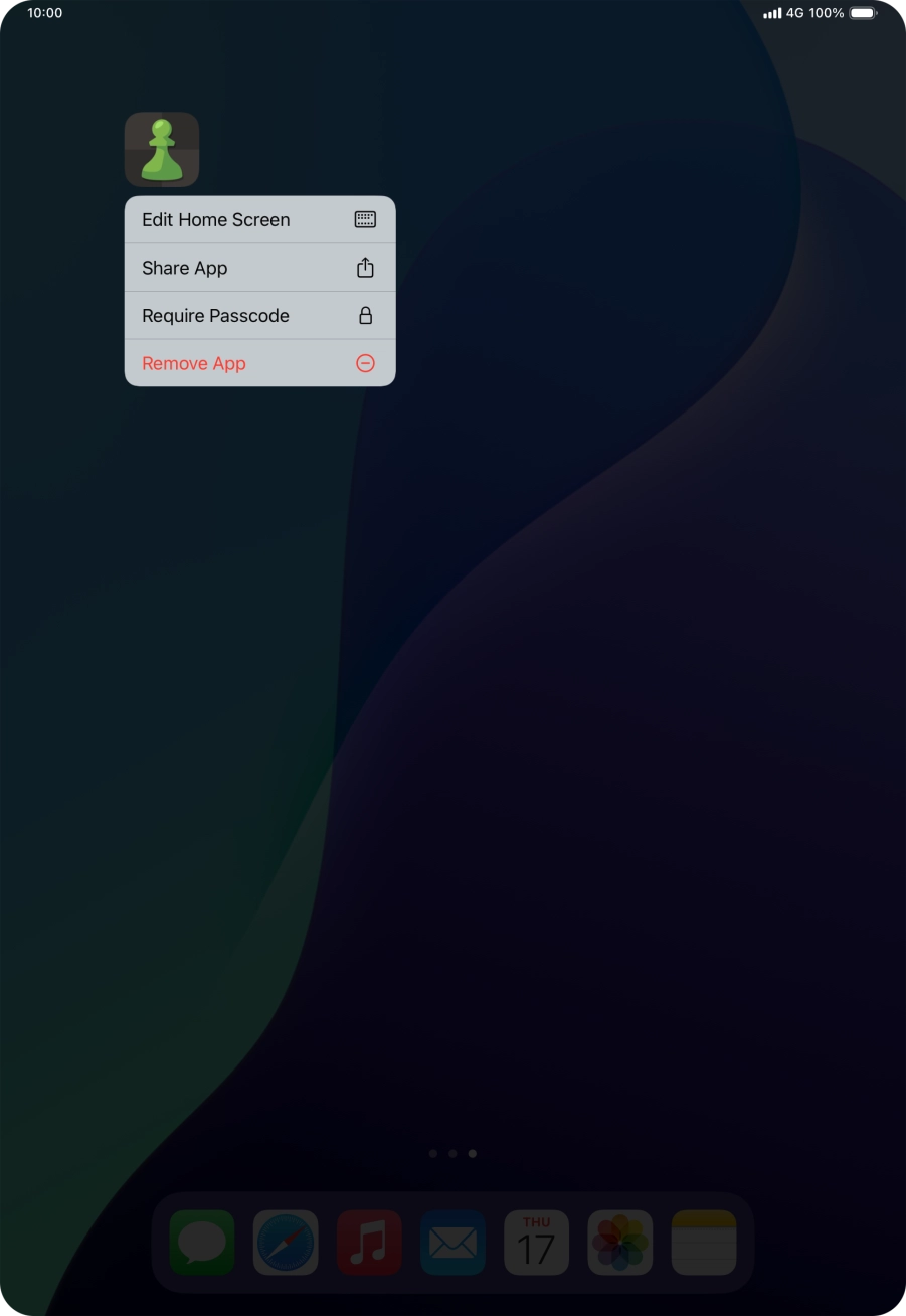 Press Require Passcode.