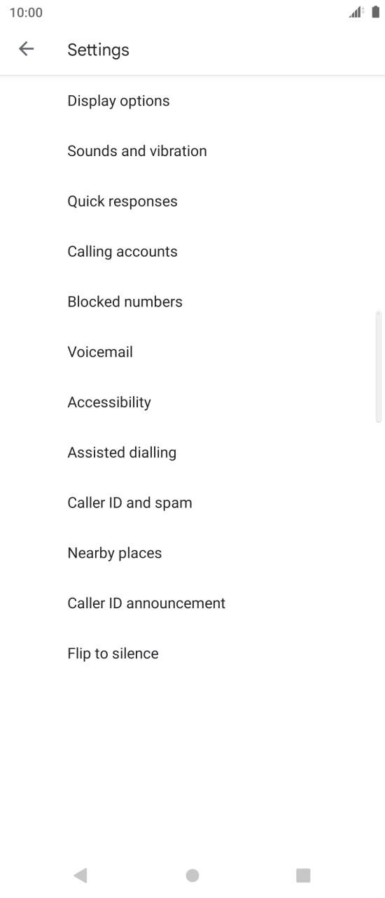 Press Calling accounts. Press Calling accounts.