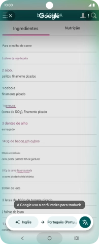 Siga as indicações no ecrã para escolher as definições pretendidas e utilizar a função.