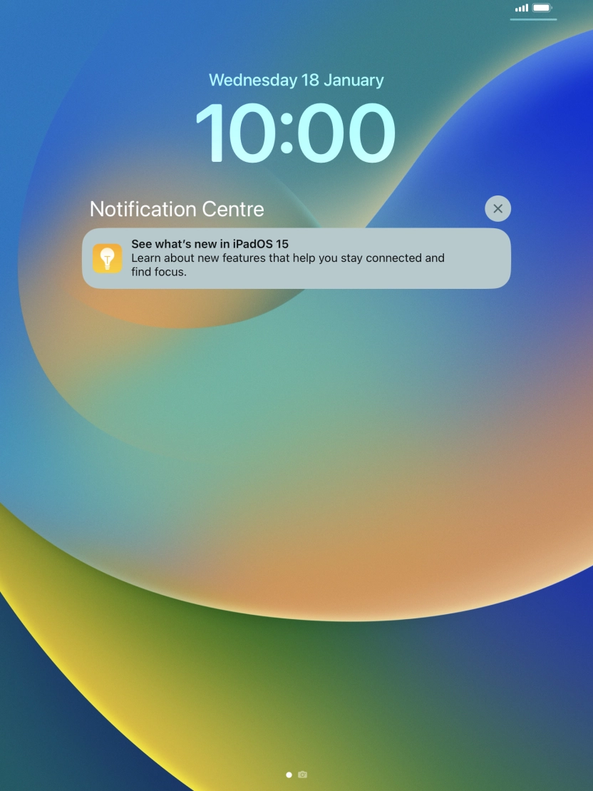 Press the required notification and follow the instructions on the screen to use the selected function. Press the required notification and follow the instructions on the screen to use the selected function.
