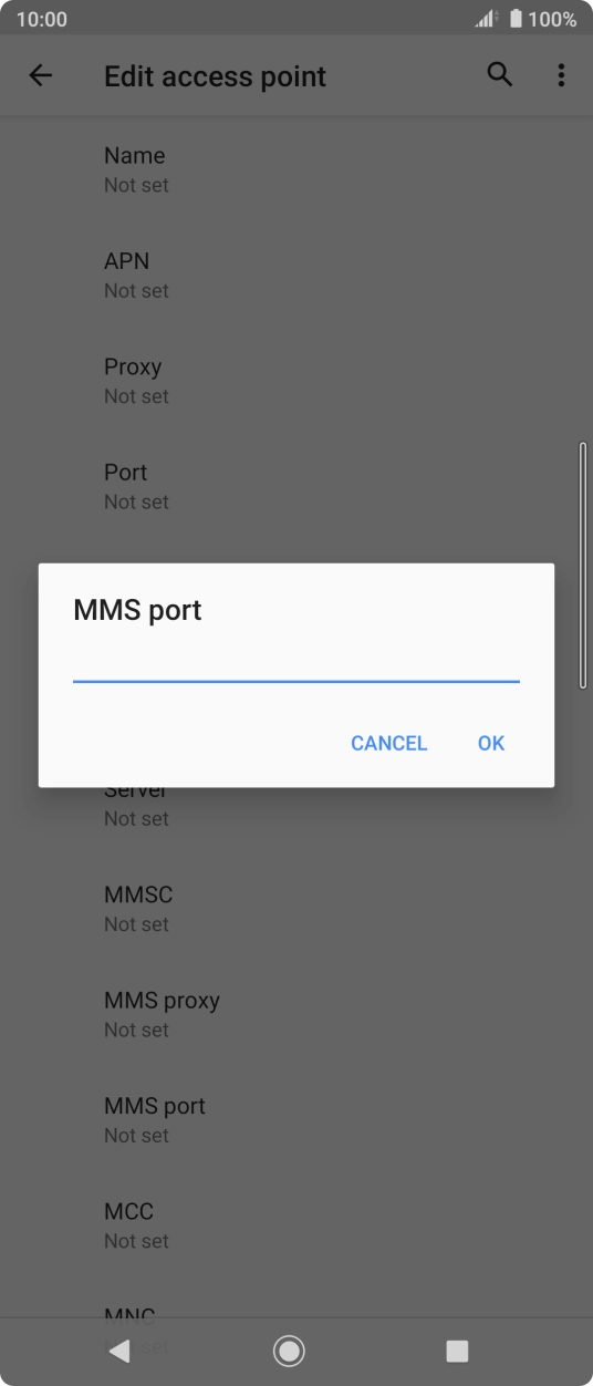 Key in 82.132.254.1 and press OK.