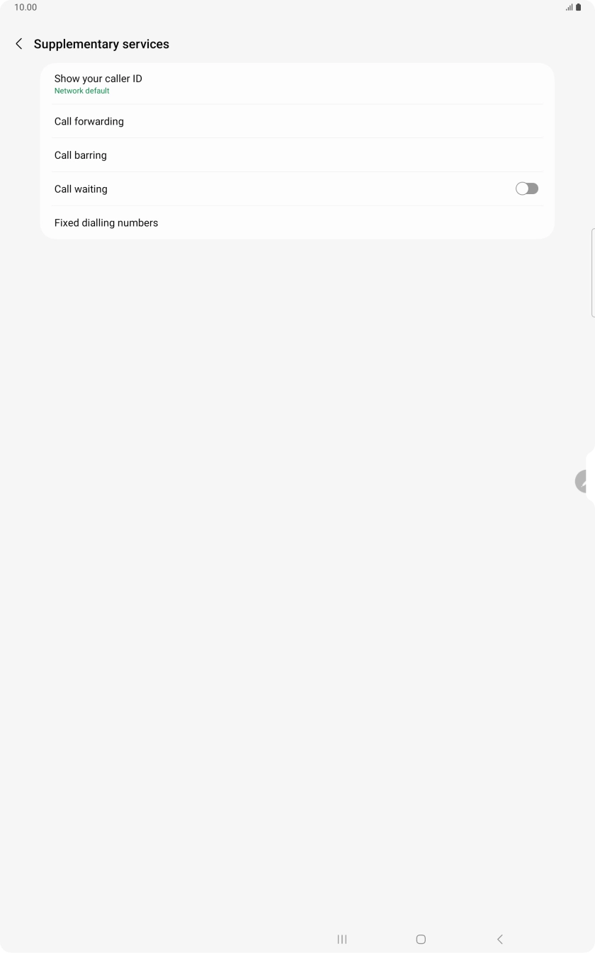 Press Show your caller ID. Press Show your caller ID.