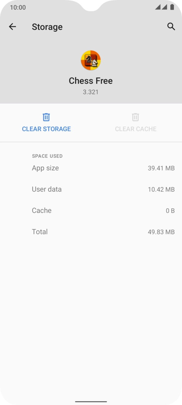 Slide your finger upwards starting from the bottom of the screen to return to the home screen.