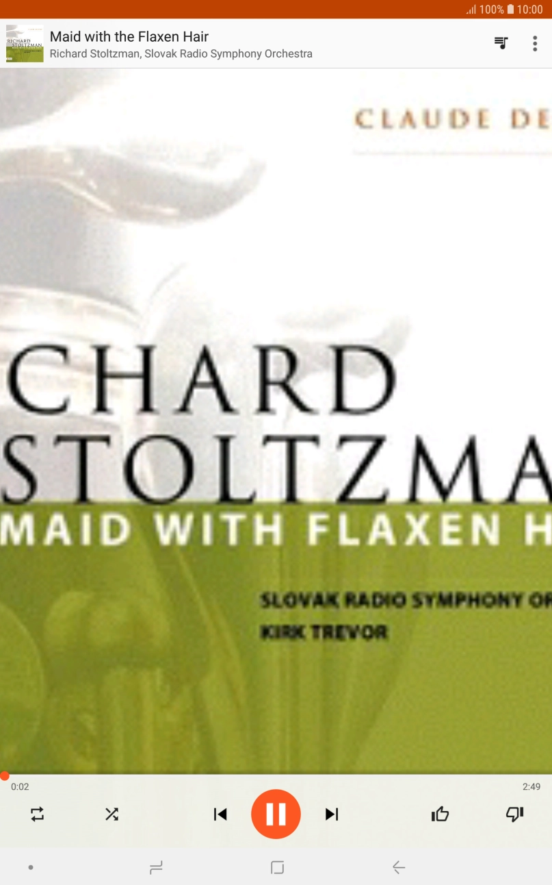 Press arrow right to go to the next audio file. Press arrow right to go to the next audio file.