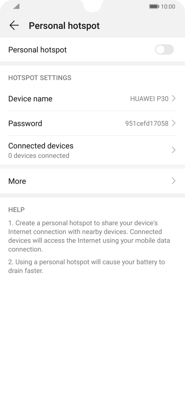 Press Device name. Press Device name.