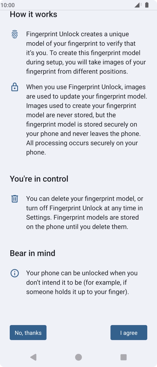 Press I agree. Press I agree.