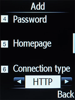 Select HTTP. Select HTTP.