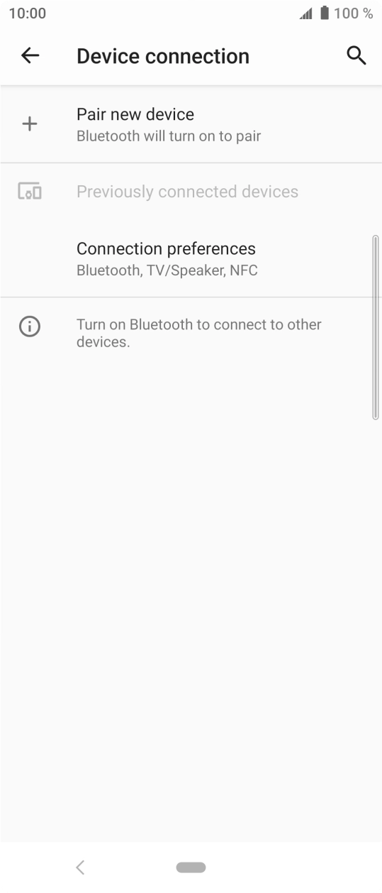 Press Pair new device.