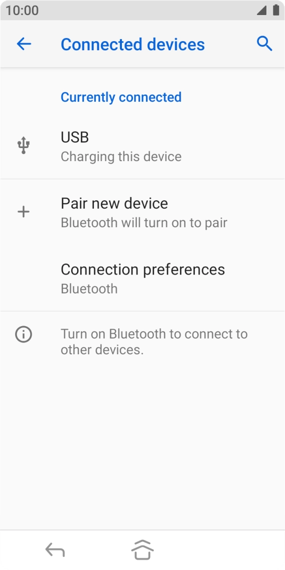 Press Pair new device.