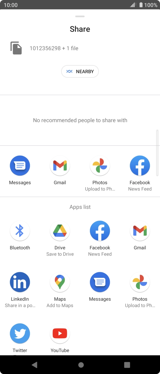 Press Drive. Press Drive.