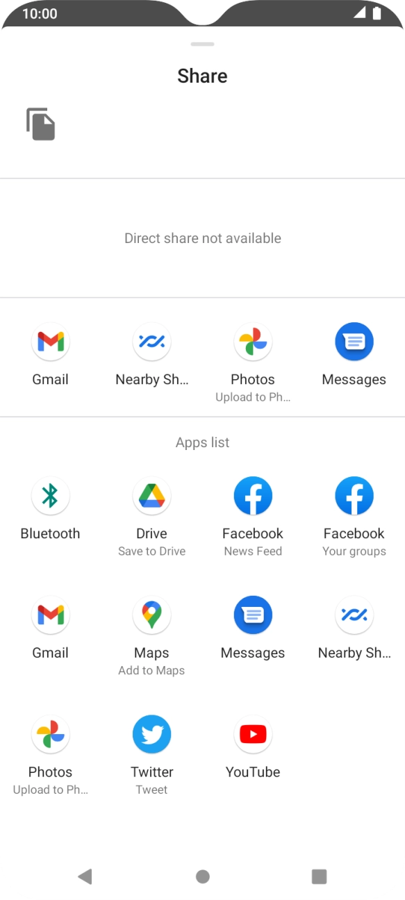 Press Drive. Press Drive.