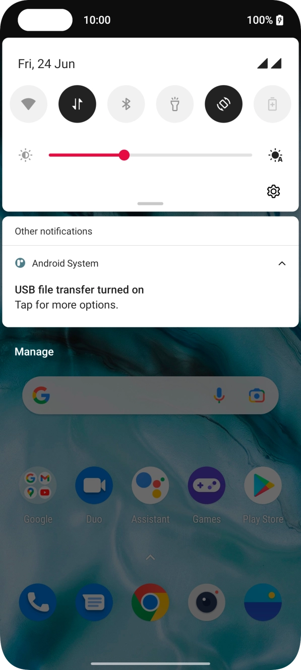 Press Tap for more options..