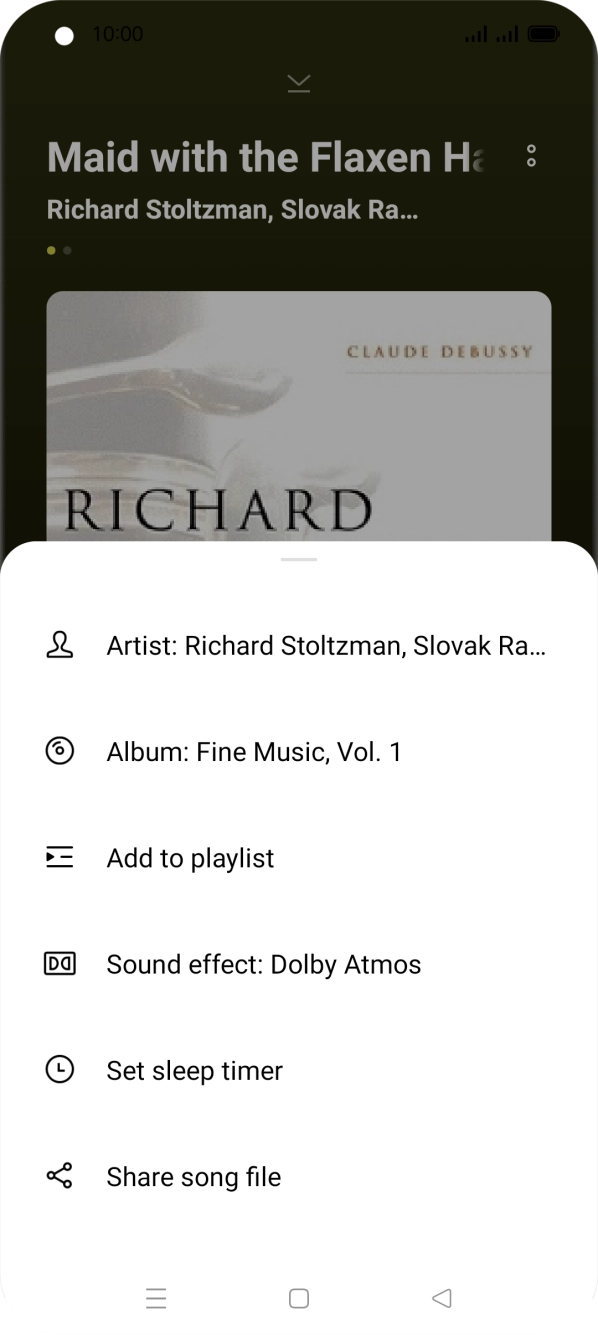 Press Add to playlist.