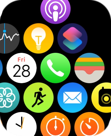 Press the email icon.