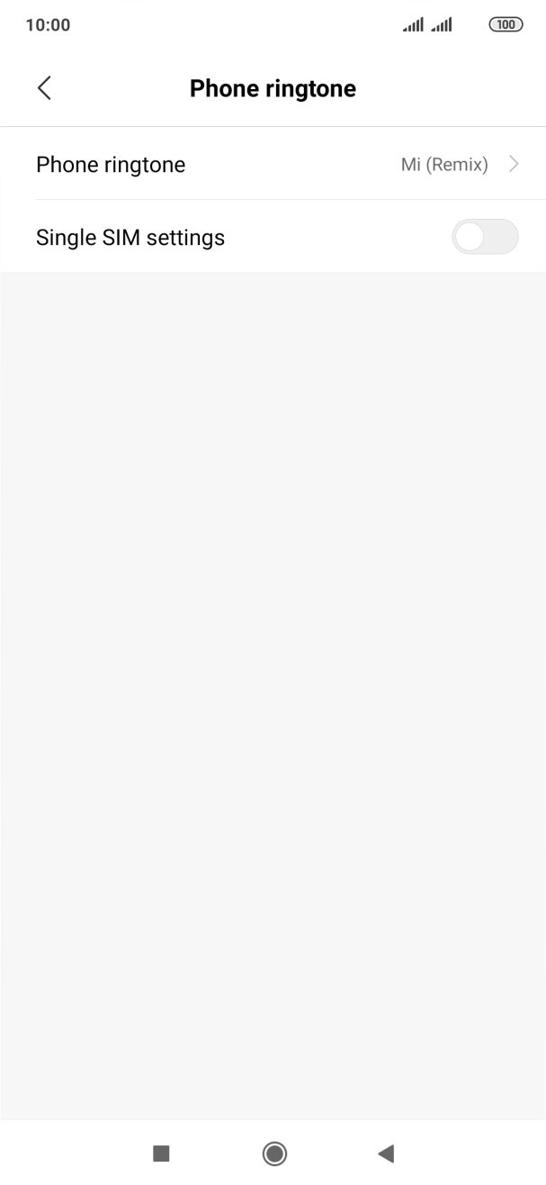 Press Phone ringtone.