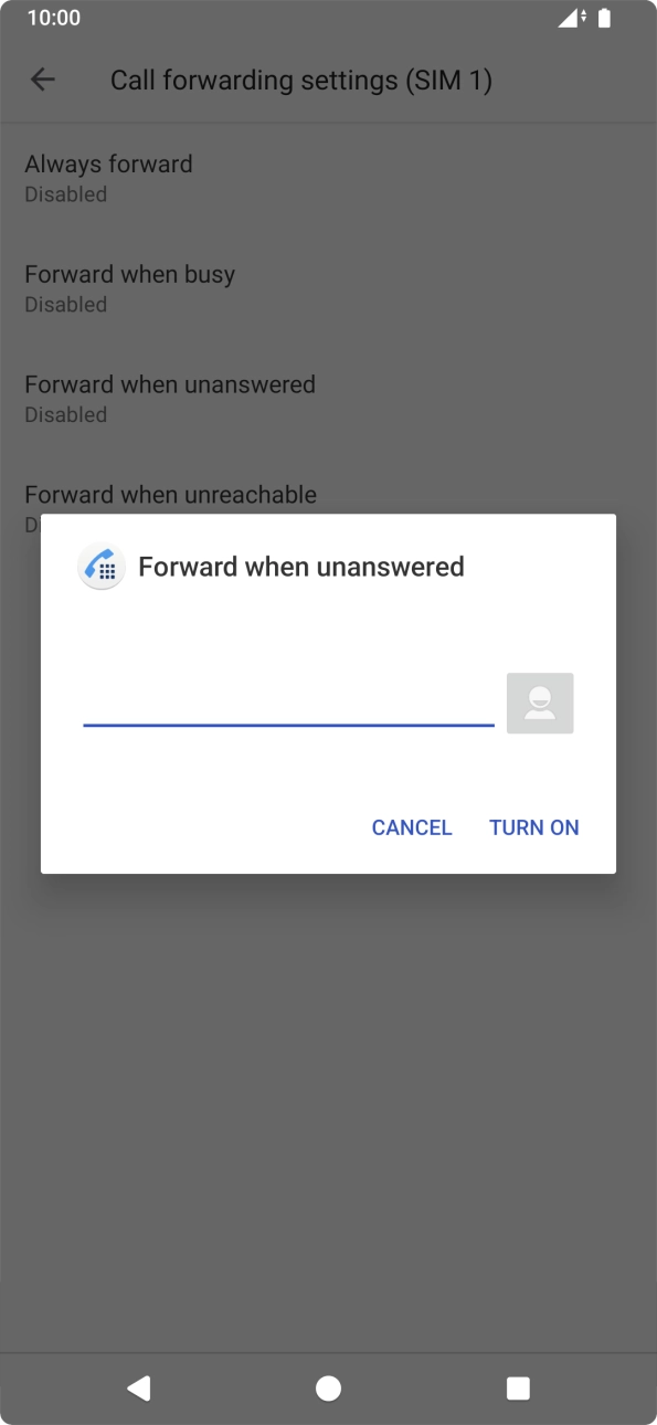 Key in 901 and press TURN ON. Key in 901 and press TURN ON.