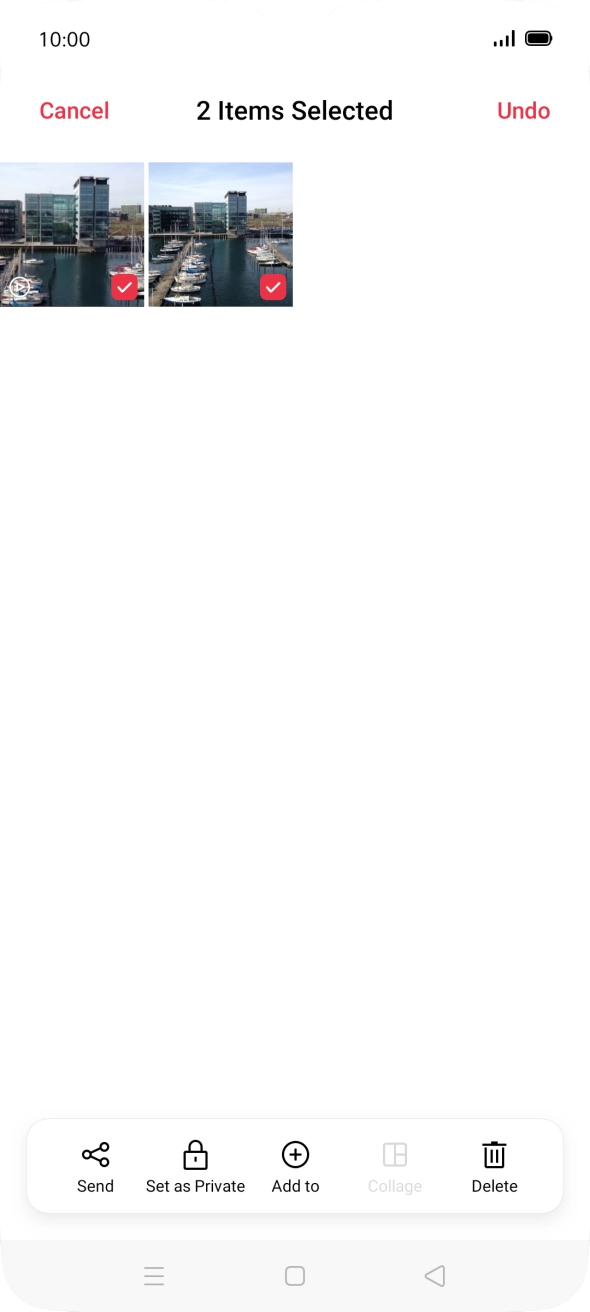 Press Send. Press Send.