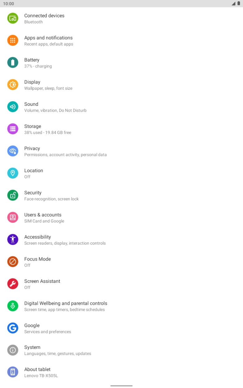 Press Users & accounts. Press Users & accounts.