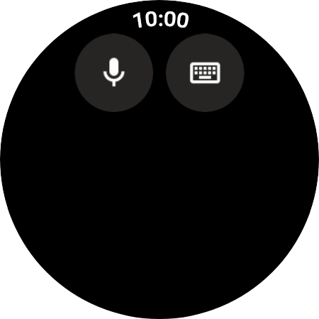 Press the microphone icon and say the required destination.