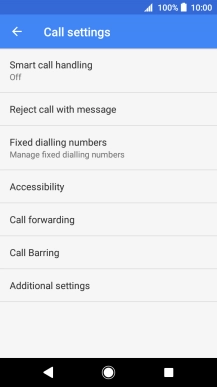 Press Additional settings.
