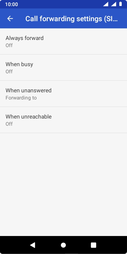 Press the Home key to return to the home screen. Press the Home key to return to the home screen.
