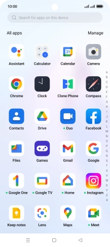 Press Gmail.