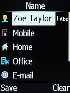 Select Mobile and key in the required phone number.