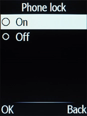 Select On to turn on the function.