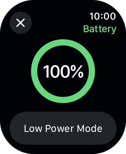 Press Low Power Mode. Press Low Power Mode.