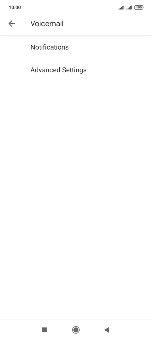 Press Advanced Settings.