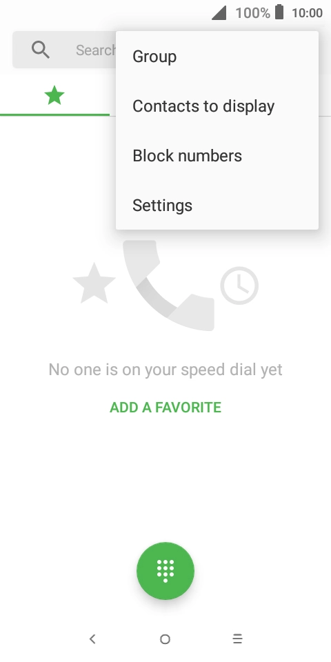 Press Settings. Press Settings.