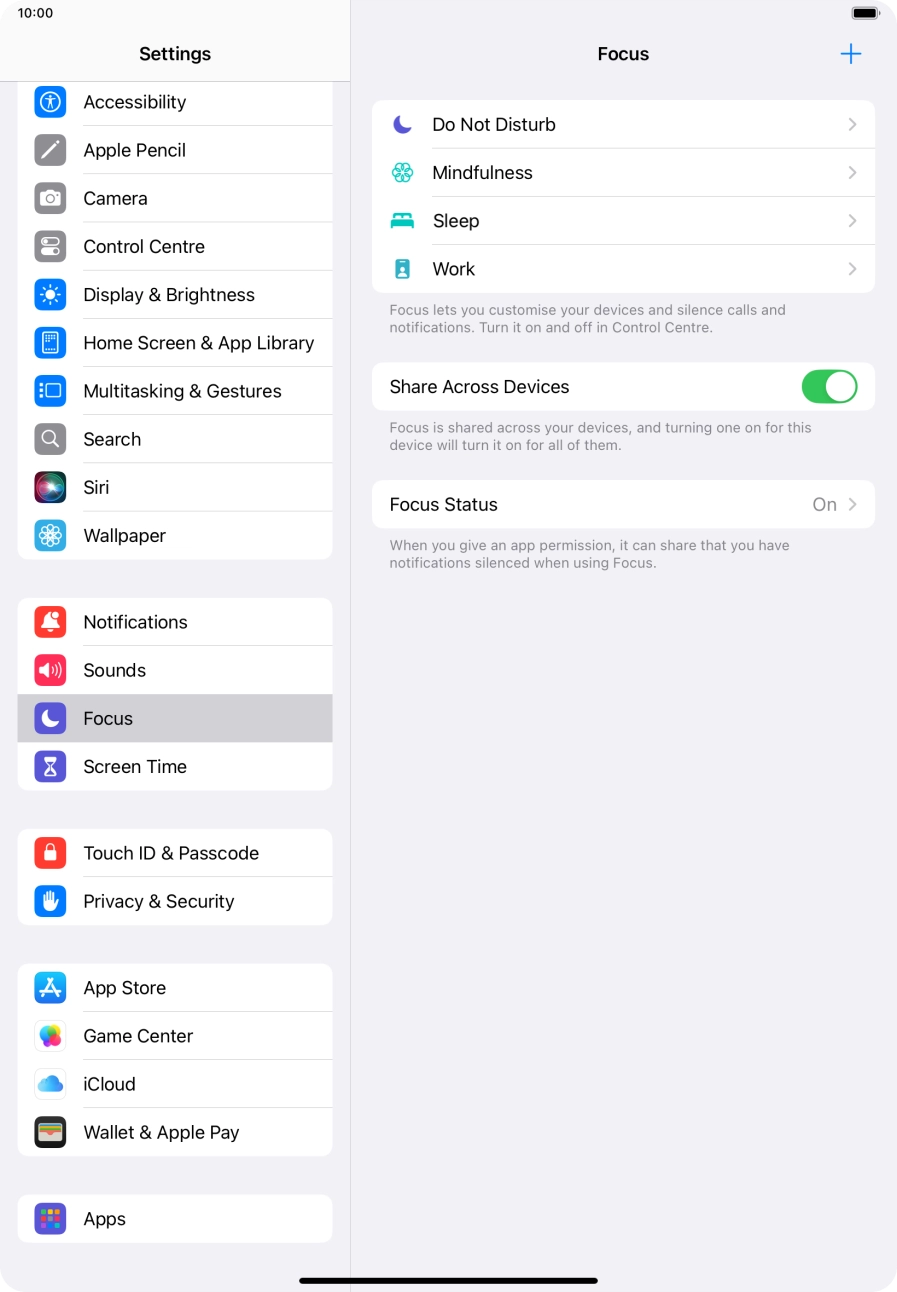 Press Do Not Disturb. Press Do Not Disturb.