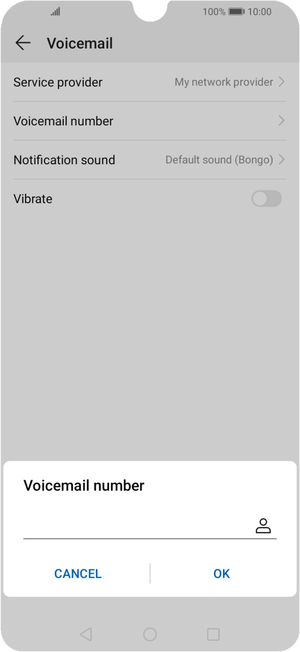 Key in 901 and press OK.