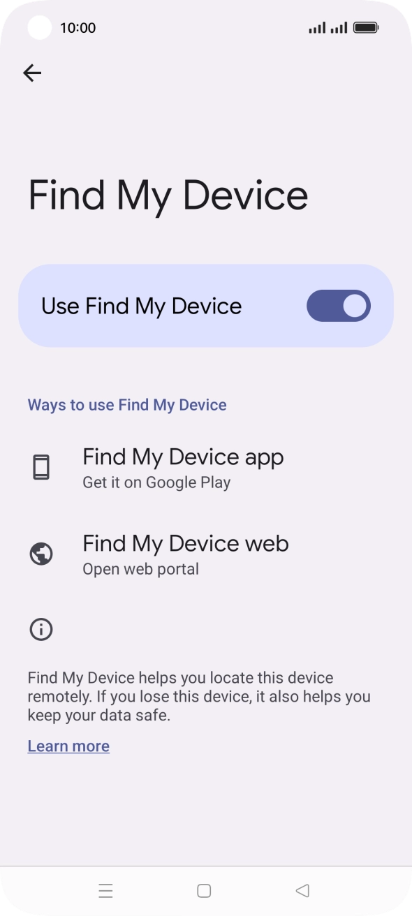 Press the Home key to return to the home screen. Press the Home key to return to the home screen.