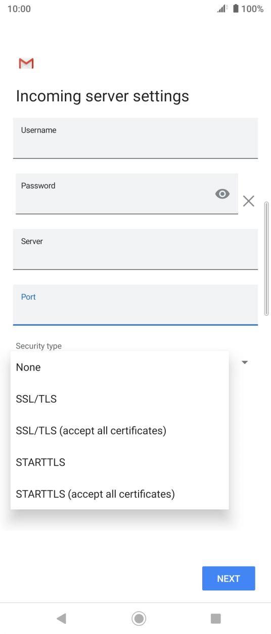 Press None. Press None.