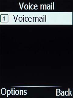 Highlight Voicemail.