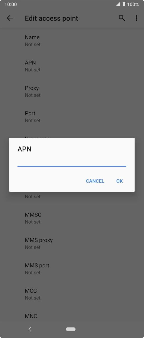 Key in wap.o2.co.uk and press OK. Key in wap.o2.co.uk and press OK.